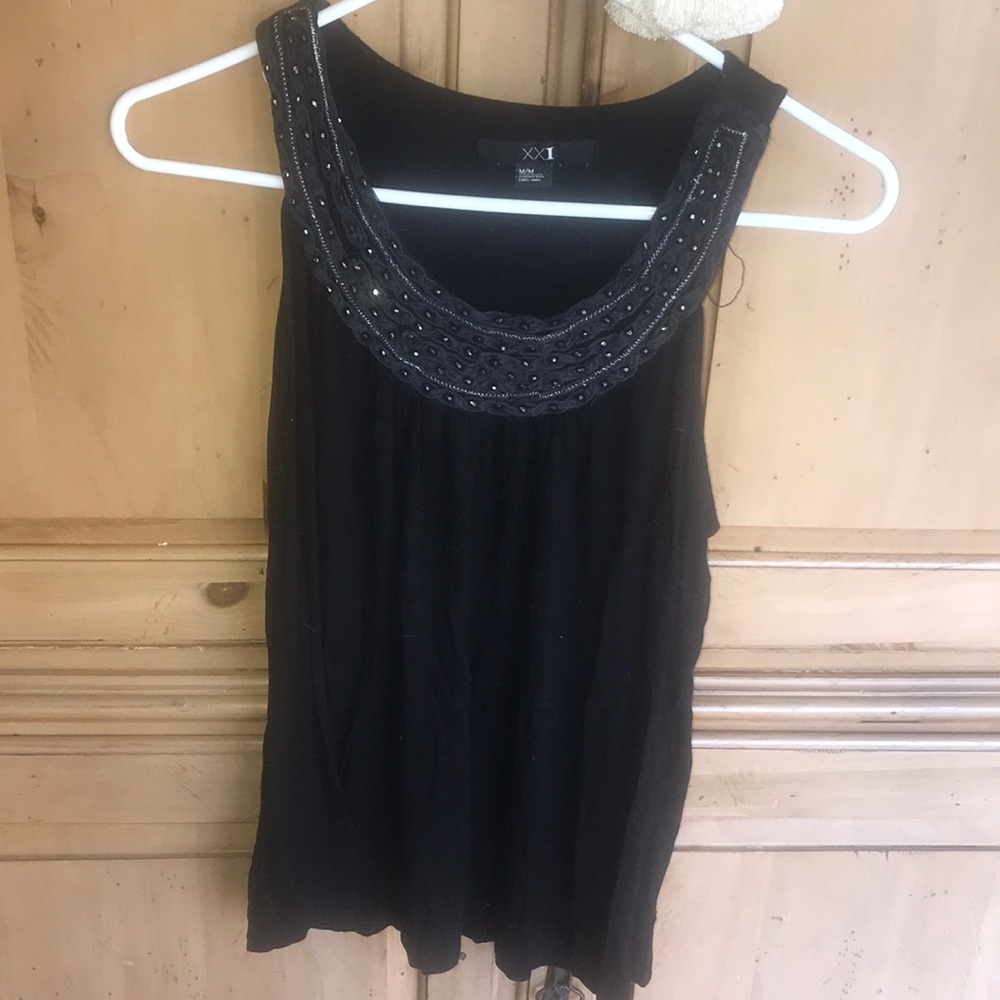 Forever 21 Black Tank Top
